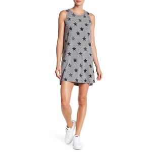 Current/Elliot Muscle Tee Dress with Big Navy Stars